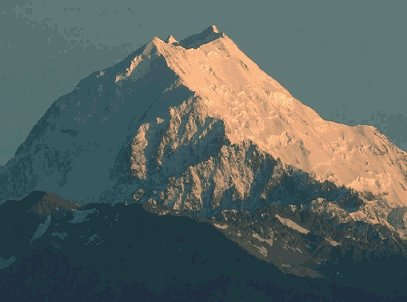 The Sun Rises Over Mt. Cook (Don Hadden hadden@ihug.co.nz Copyright )